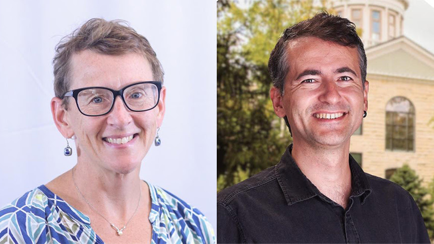 Dr. Jane Simonsen and Dr. Çağlar Çetin-Ayşe