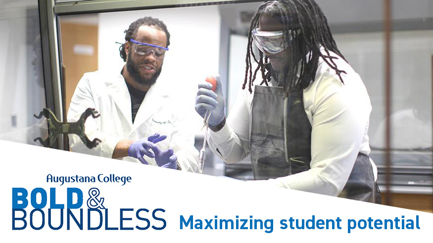 Zion Williams in the lab