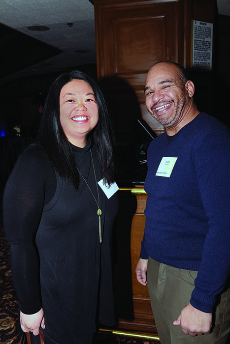 Aimee Taylor ’07 and Wayne Sutton ’97 in Denver