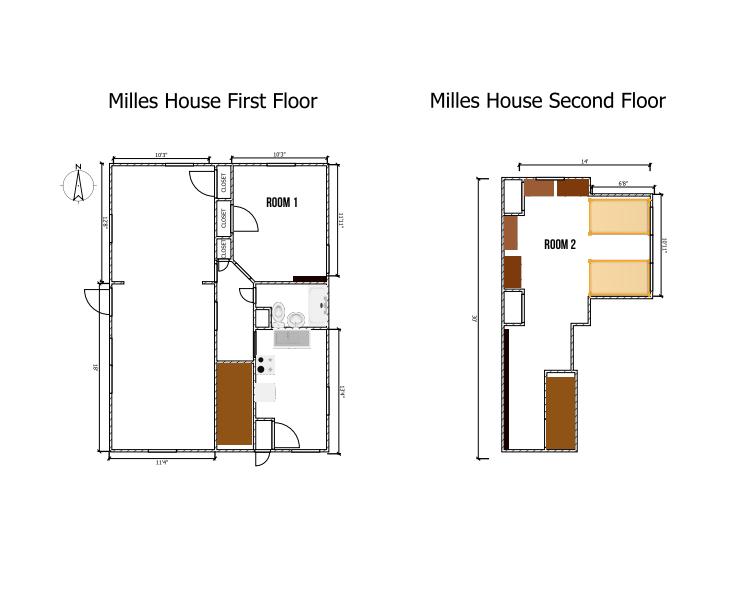 Milles house floorplan