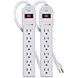 White power strips/surge protectors