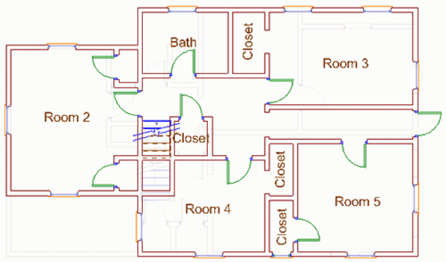 oden house second floor