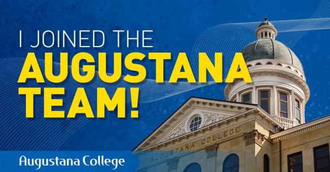 Graphic: I joined the Augustana team