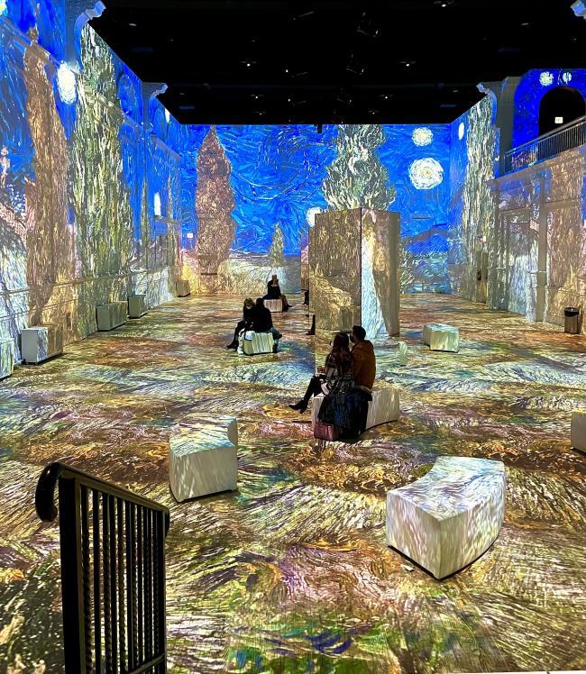 Hannah Knuth, Claude Monet and immersive exhibits