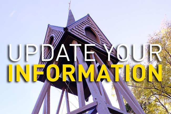 Update your information