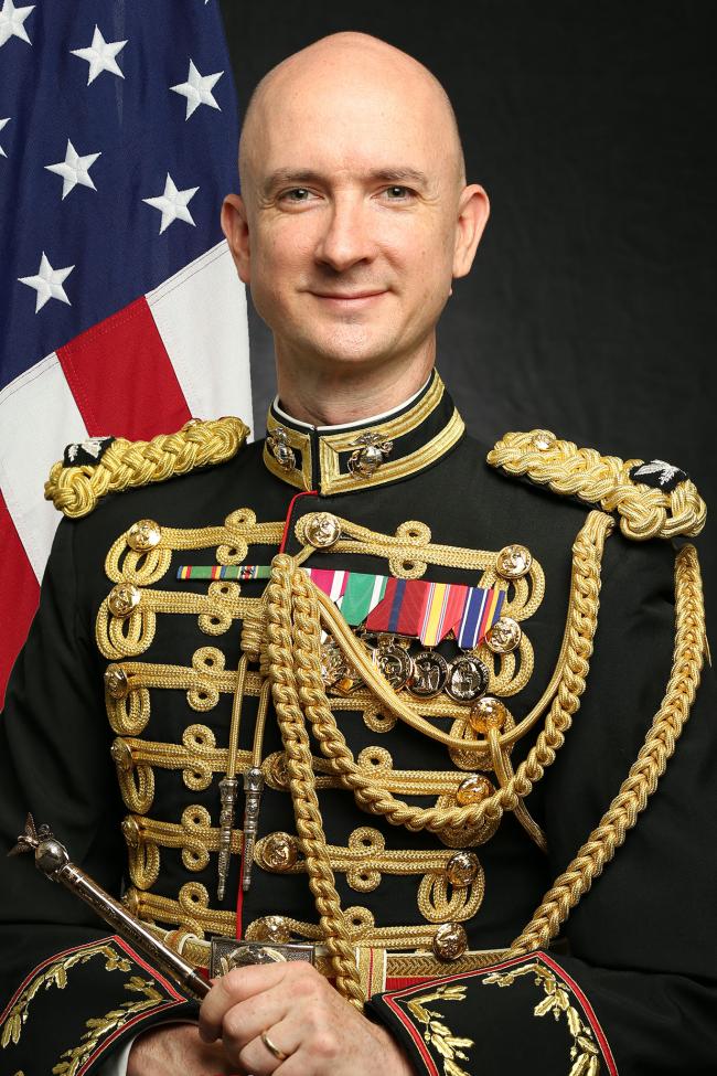 U.S. Marine Band Director Col. Jason K. Fettig