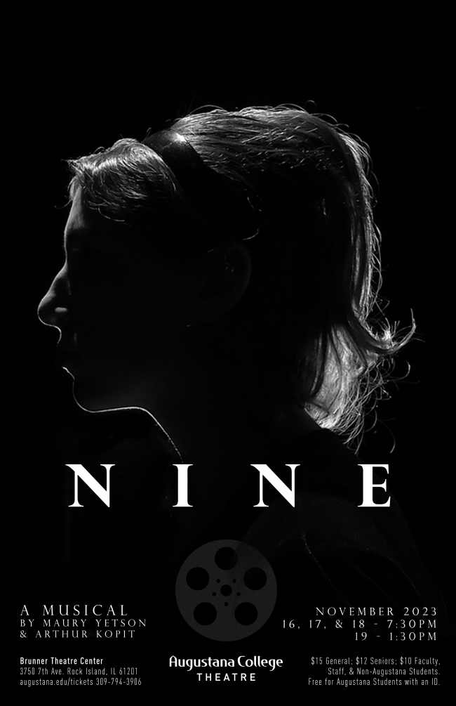 "Nine," musical poster