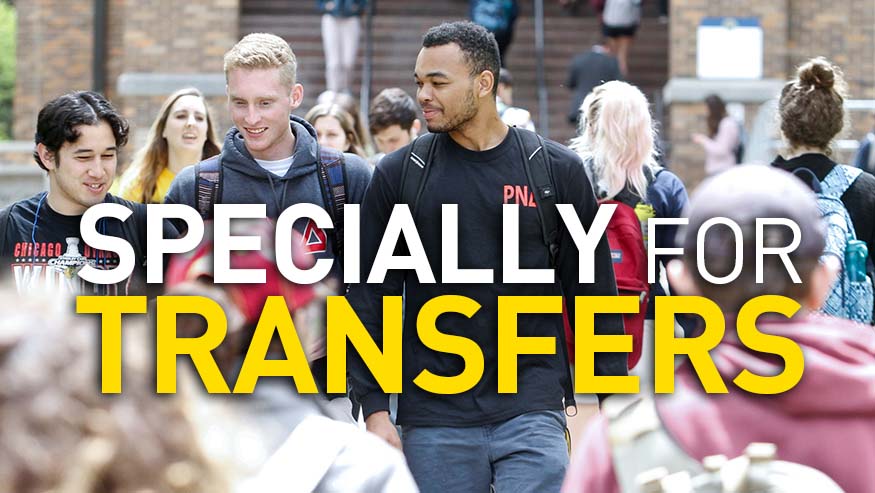 Information for transfer students