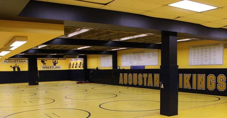 wrestling room