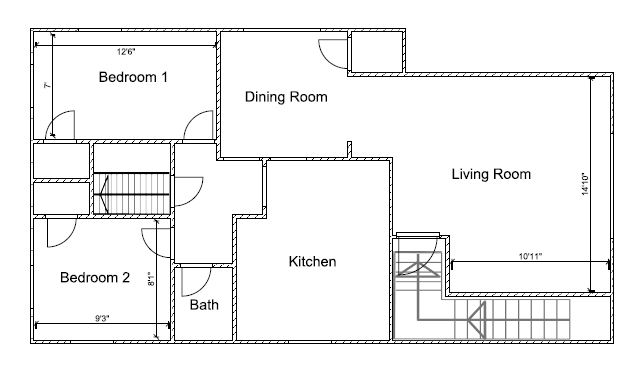 Martinson B floorplan