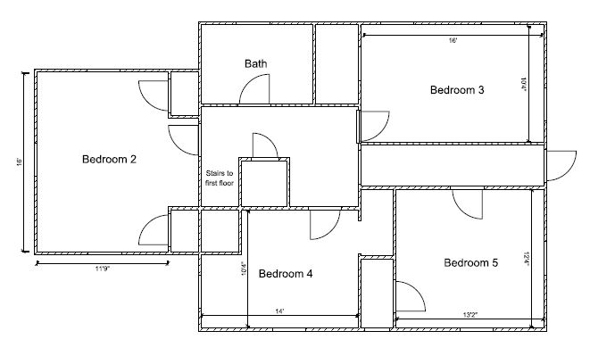 Oden, second floor