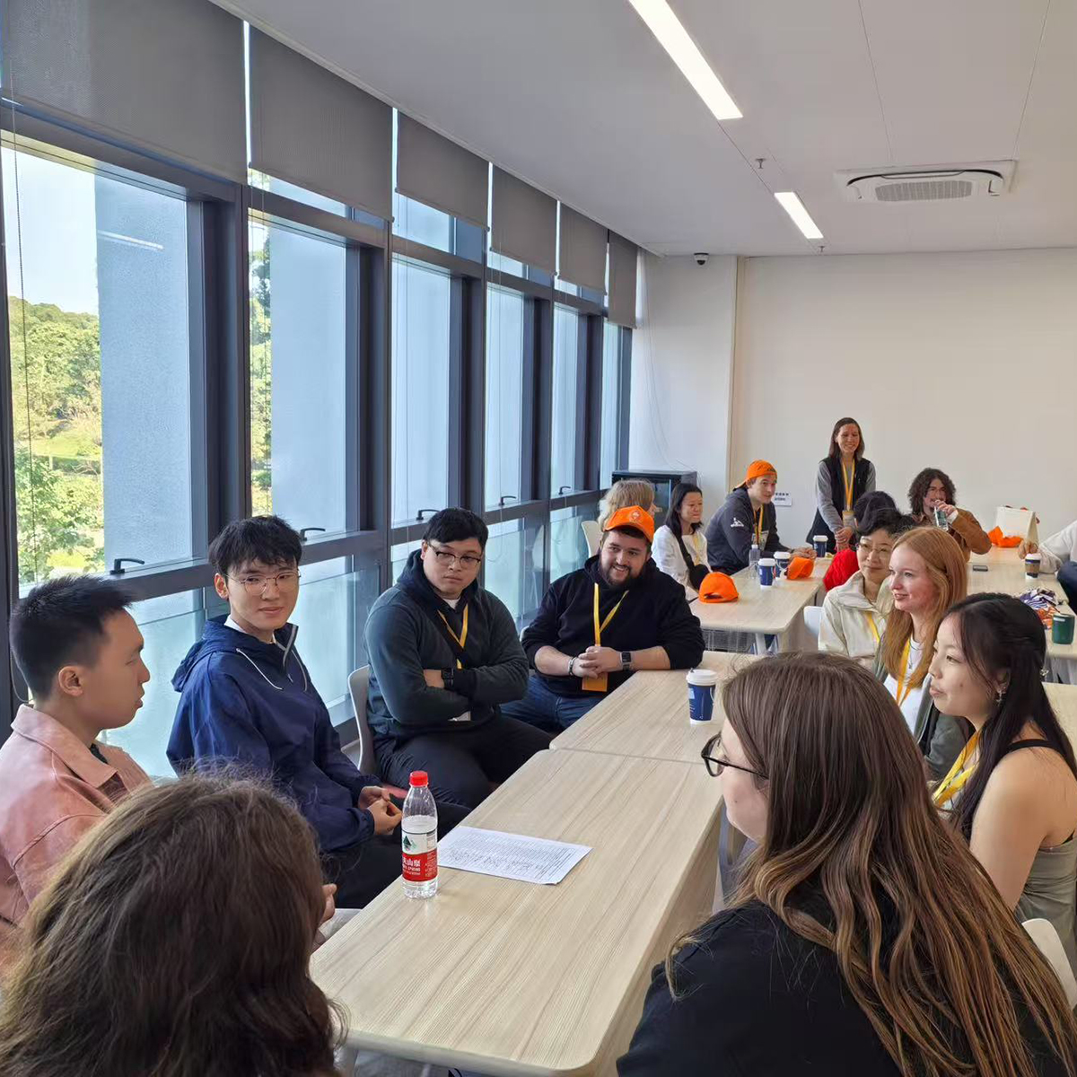 Students in a classroom