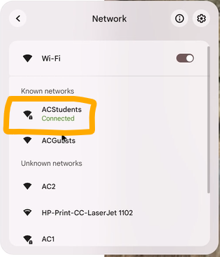 Step 14: Check and make sure that it has connected.