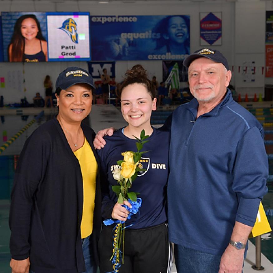 Patti and her parents