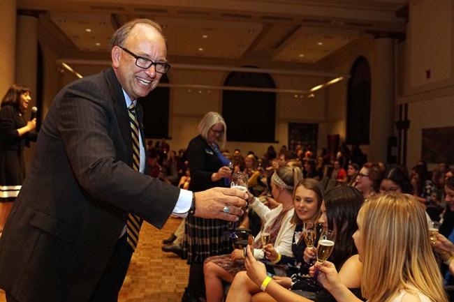 President Steve Bahls at the Last Lecture