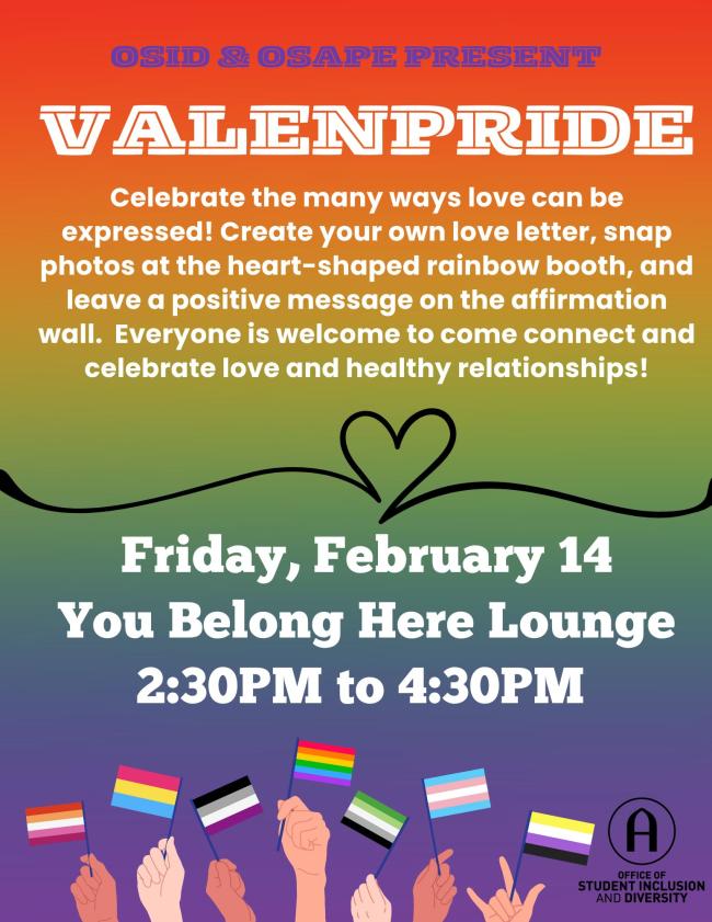 Valenpride poster