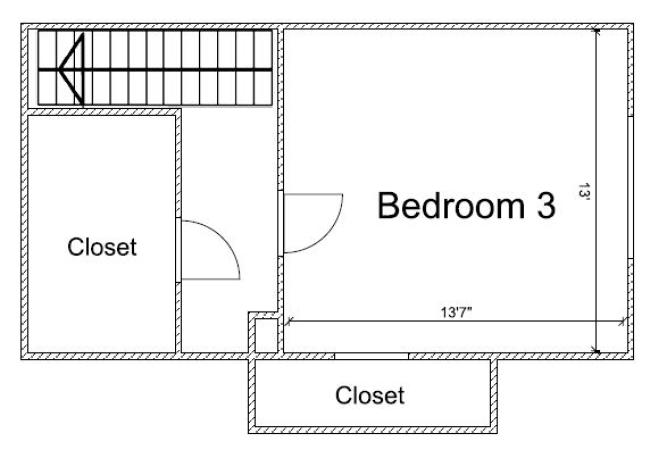 Bergman second floor floorplan