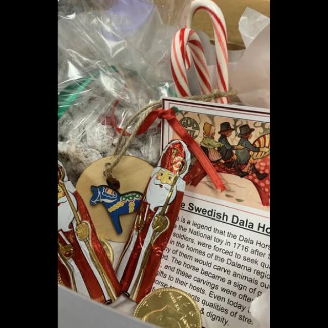 St. Nick's Treat box contents