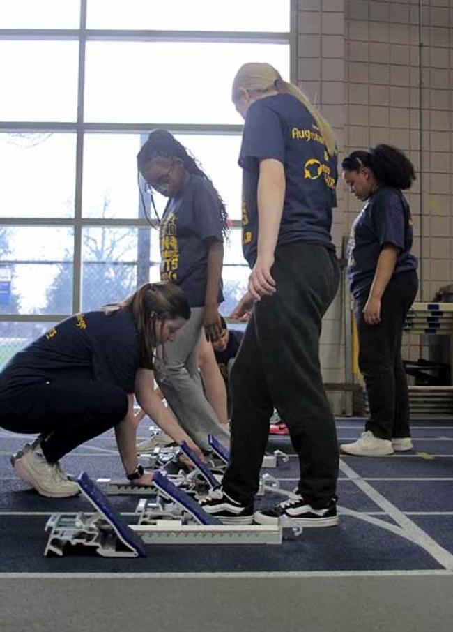 Learning to use starter blocks