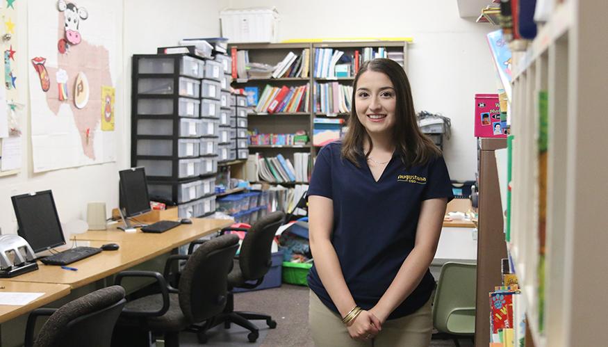 Ashley Mancera at the Center for Speech, Language, and Hearing