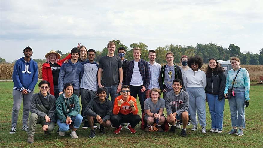 Members of the Augustana Physics and Engineering Society