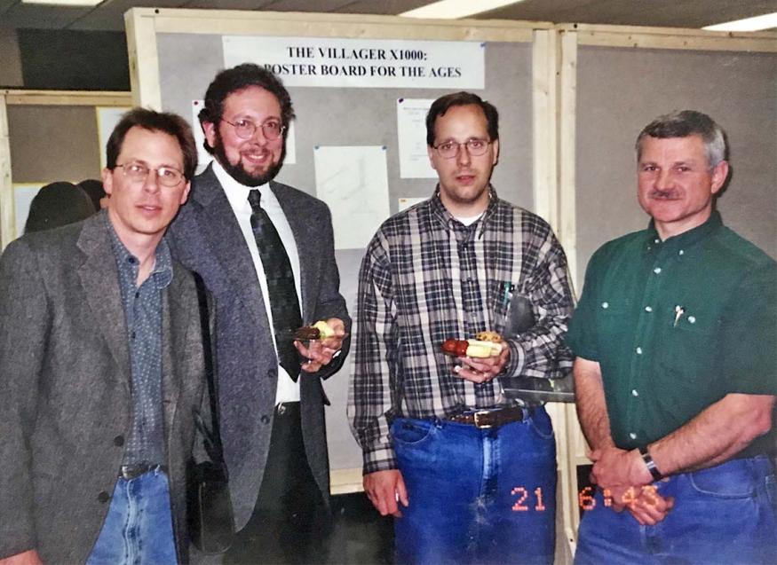 Steve Hager, Kevin Geedey, Phil Villani, Bo Dziadyk